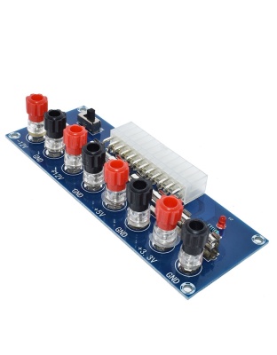 XH-M229 Desktop PC Chassis Power ATX Transfer to Adapter Board Power Supply Circuit Outlet Module 24Pin