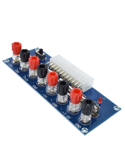 XH-M229 Desktop PC Chassis Power ATX Transfer to Adapter Board Power Supply Circuit Outlet Module 24Pin