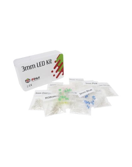 The PiHut's Ultimate 3MM LED Kit