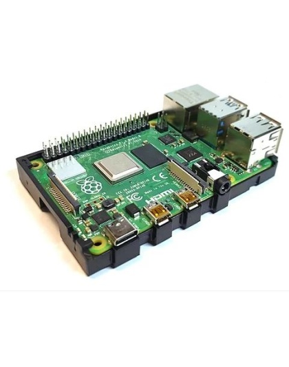 One Nine Design Pi4 B Case Black