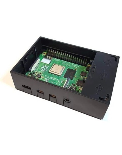 One Nine Design Pi4 B Case Black