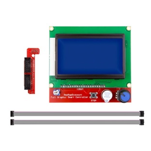 Full Graphic 12864 Smart Controller RAMPS 1.4 LCD 12864 LCD Control Panel Blue Screen for 3D Printer