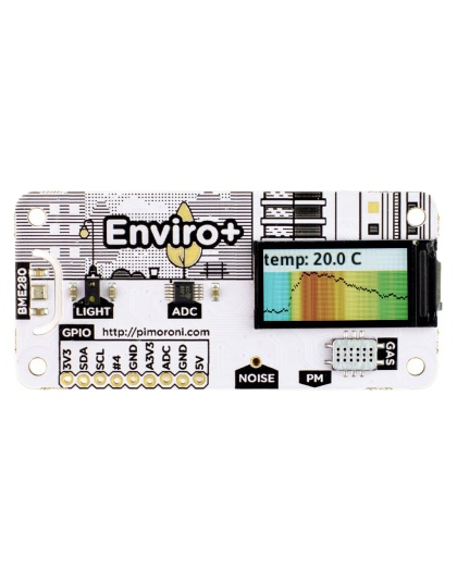 Enviro for Raspberry Pi – Enviro board including Air Quality sensor
