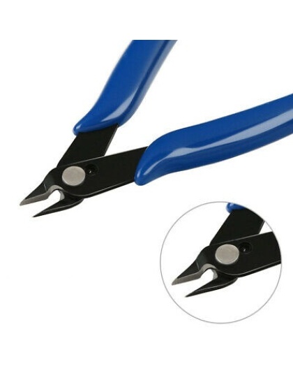 Diagonal electronic cutting pliers thin mouth