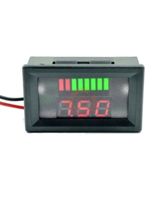 12V Lead Acid Battery Digital Charge Level Indicator