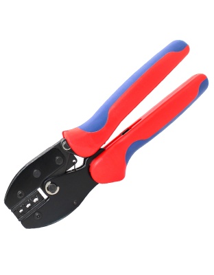MC4 Solar Crimping Pliers for 2.5-6.0mm PV Solar Panel Cable Black and Red