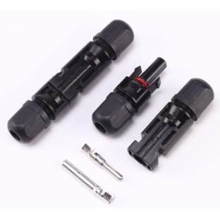 2 x MF MC4 Male Female solar Cable Connectors