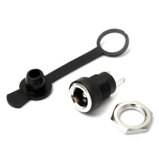 Waterproof 3A 5.5mm X 2.1mm DC Socket Plug