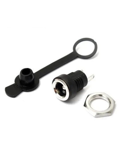 Waterproof 3A 5.5mm X 2.1mm DC Socket Plug