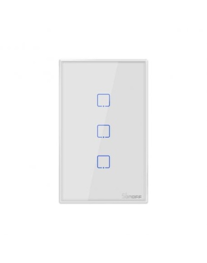 SONOFF T2 EU/US/UK AC 100-240V 3 Gang TX Series 433Mhz WIFI Wall Switch RF Smart Wall Touch Switch