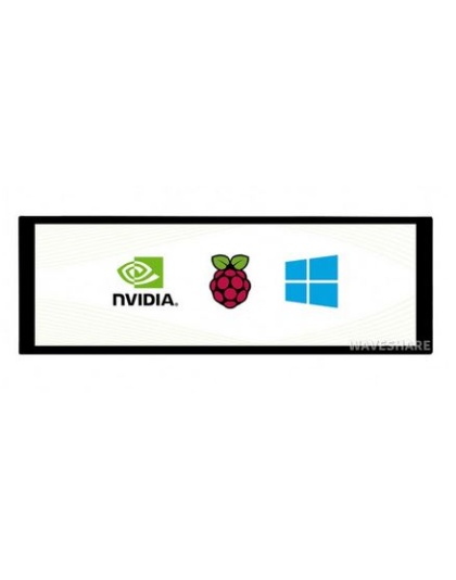 7.9inch Capacitive Touch Screen LCD 400×1280 HDMI IPS Toughened Glass Cover