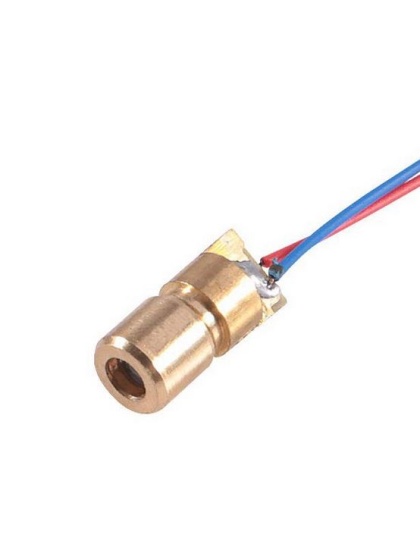 3V 650NM 5mW Red Dot Laser Head 6mm with Leads