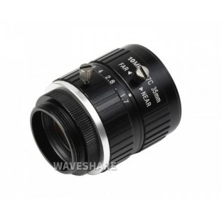 WS 35mm Telephoto Lens for Raspberry Pi High Quality Camera