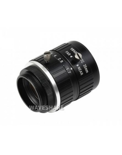 WS 35mm Telephoto Lens for Raspberry Pi High Quality Camera