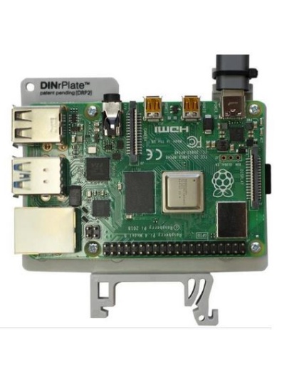 DINrPlate 2 - Raspberry Pi DIN Rail Mount