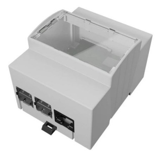 Raspberry Pi 4 DIN Rail Case (4M XTS)