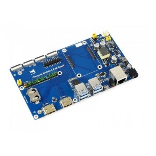 Raspberry Pi Compute Module 4 IO Board With PoE Feature for all Variants of CM4