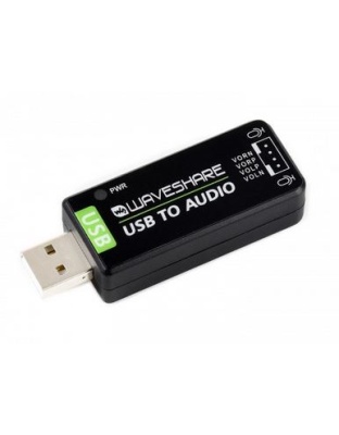 USB Sound Card, Driver-Free, for Raspberry Pi