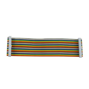 Dedicated 40-Pin Rainbow Female to Female ribbon Cable for Raspberry Pi (20cm)
