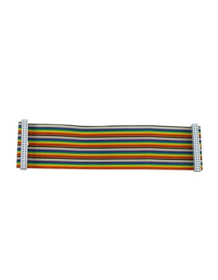 Dedicated 40-Pin Rainbow Female to Female ribbon Cable for Raspberry Pi (20cm)