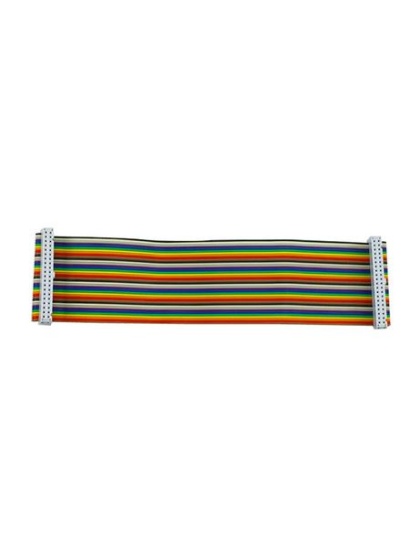 Dedicated 40-Pin Rainbow Female to Female ribbon Cable for Raspberry Pi (20cm)