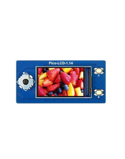 1.14inch LCD Display Module for Raspberry Pi Pico, 65K Colors, 240x135, SPI