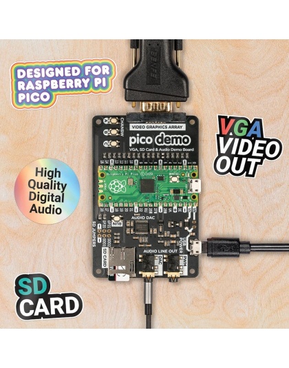 Pimoroni Pico VGA Demo Base