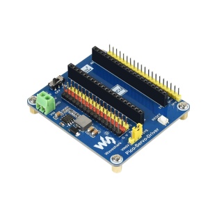 Servo Driver Module for Raspberry Pi Pico, 16-ch Outputs, 16-bit Resolution