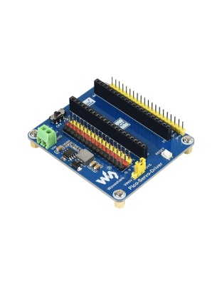 Servo Driver Module for Raspberry Pi Pico, 16-ch Outputs, 16-bit Resolution
