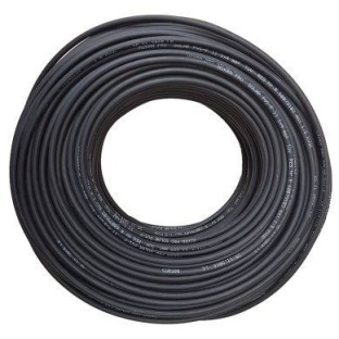 6mm solar cable Black per meter