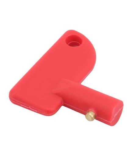 Red Mini Battery Isolator Switch Spare Key