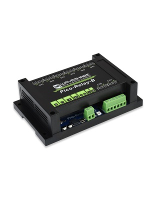 Industrial 8-Channel Relay Module for Raspberry Pi Pico, Multi Protection