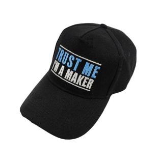 Trust Me Baseball Cap - Black