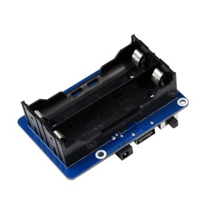 Uninterruptible Power Supply UPS HAT (B) for Raspberry Pi, 5V Output, up to 5A Current, Pogo Pins Connector