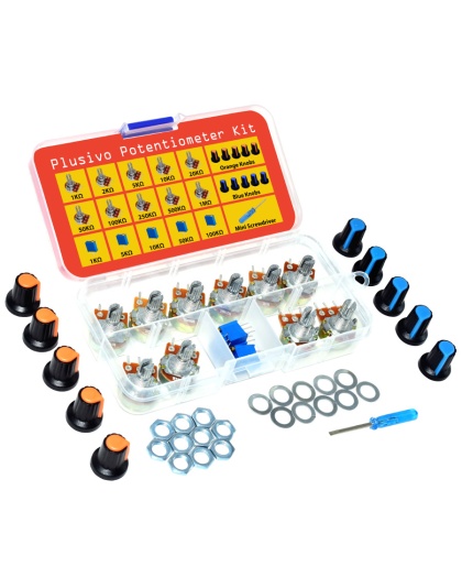 Plusivo Potentiometer Assortment Kit