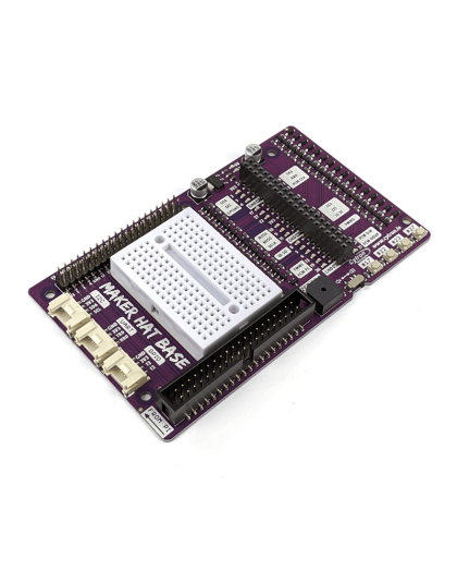 Maker Hat Base - HAT &amp; GPIO Extension for Raspberry Pi 400