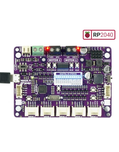 Maker Pi RP2040 - Simplifying Robotics with Raspberry Pi RP2040