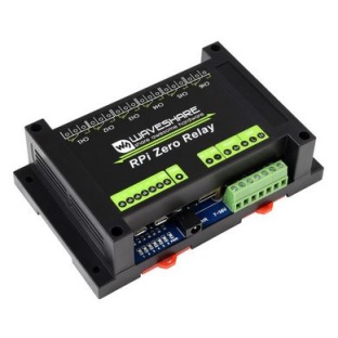 Industrial 6-ch Relay Module for Raspberry Pi Zero, RS485/CAN, Isolated Protection