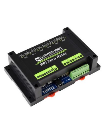 Industrial 6-ch Relay Module for Raspberry Pi Zero, RS485/CAN, Isolated Protection
