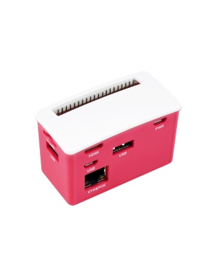 PoE Ethernet / USB HUB BOX for Raspberry Pi Zero Series(Zero not included), 3x USB 2.0, 802.3af-Compliant