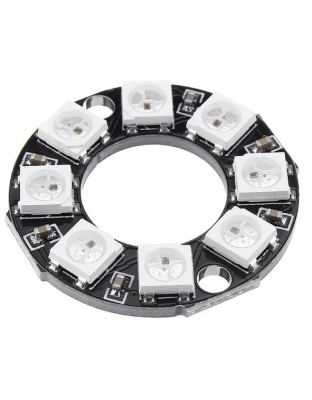  8-bit WS2812 5050 RGB LED Ring Development Board 