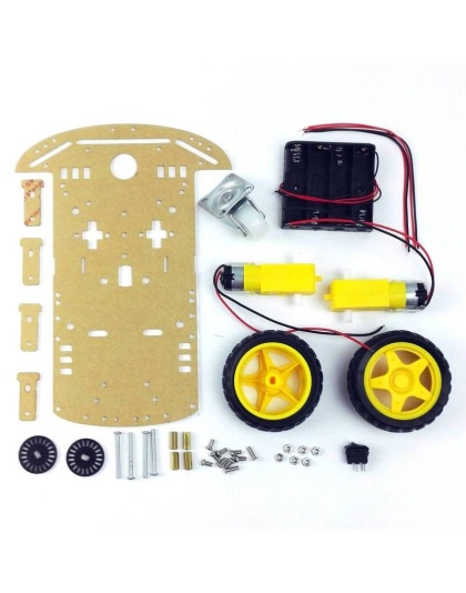 2WD Robot Car Chassis Kit single