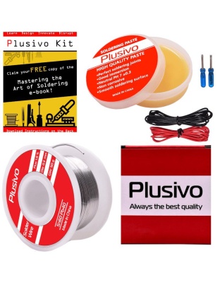 Basic Soldering Wire and Rosin Paste Kit