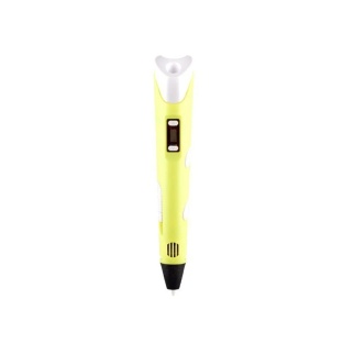 5V 3D Pen V2 with PLA Filament &amp; Adapter - Yellow