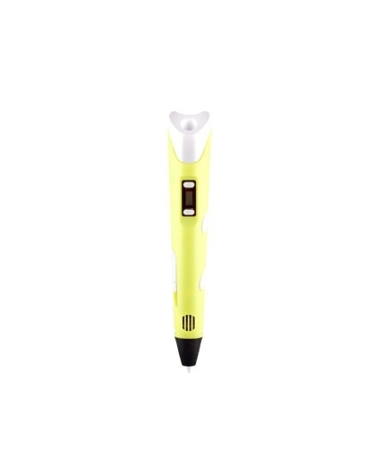 5V 3D Pen V2 with PLA Filament &amp; Adapter - Yellow
