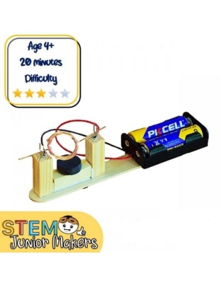 DIY Simple Magnetic DC Motor