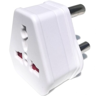 European USA UK Multi Plug to South African Power Adapter