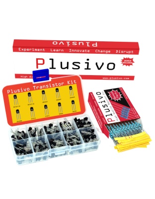 Plusivo BJT Transistors Assortment Kit