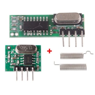 433 Mhz Superheterodyne RF Receiver and Transmitter Modules