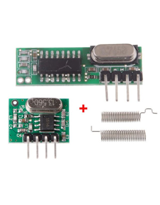 433 Mhz Superheterodyne RF Receiver and Transmitter Modules